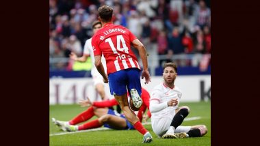 La Liga 2023–24: Marcos Llorente Scores Winning Goal As 10-Man Atletico Madrid Edges Past Sevilla FC To End Mini-Slump in Spanish League Before Winter Break