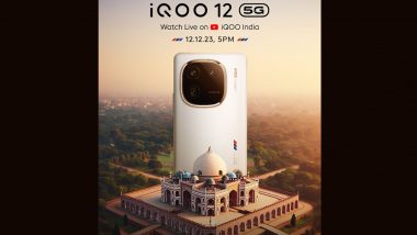 iQOO 12 5G Launch Today: Check Specifications, Expected Price and Live Streaming Details