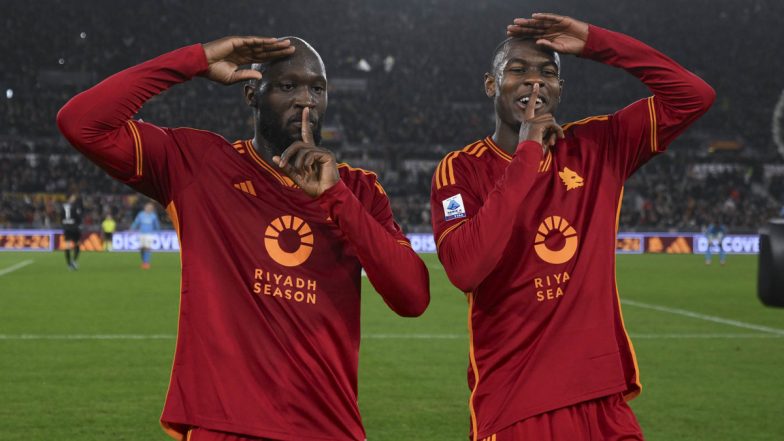 Serie A 2023–24: Victor Osimhen Sent Off for Napoli in Loss Against AS Roma Hours After Renewing Contract; Inter Milan Beats Lecce