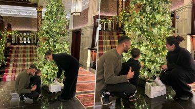 Sonam Kapoor Gives Sneak-Peek Into Her Christmas Celebration With Anand Ahuja, Little Vayu and Pals in London (See Pics & Video)