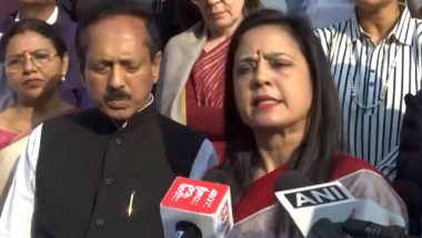 Mahua Moitra Expelled by Lok Sabha in ‘Cash for Query’ Case: Ethics Committee Has No Power To Expel, This Is Beginning of BJP’s End, Says TMC MP (Watch Video)