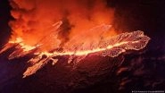 Icelandic Volcano Erupts After Weeks of Buildup