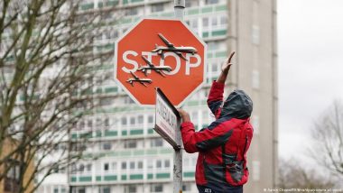 London Police Investigate Removal of Banksy Drone Stop Sign