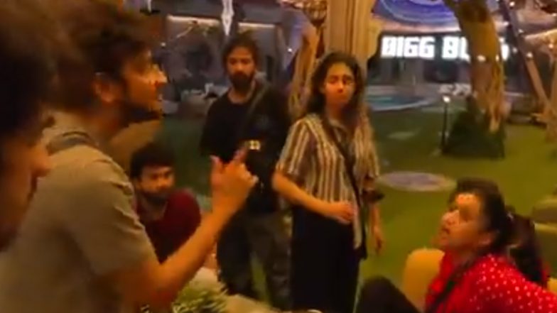 Bigg Boss 17: Munawar Faruqui Breaks Glass Vase in Anger, Asks Mannara Chopra To ‘Shut Up’ (Watch Video)