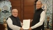 Rajasthan Assembly Election Results 2023: CM Ashok Gehlot Submits Resignation to Governor Kalraj Mishra After Congress' Defeat in Vidhan Sabha Poll (Watch Video)