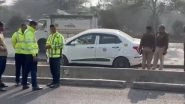 Gurugram Shocker: Taxi Driver Shot Dead on Delhi-Jaipur Expressway Near Manesar, Probe Underway (Watch Video)