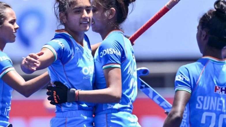 FIH Women’s Junior Hockey World Cup 2023: India Beat New Zealand 3–2 in Penalty Shoot Out at Thrilling Classification Match