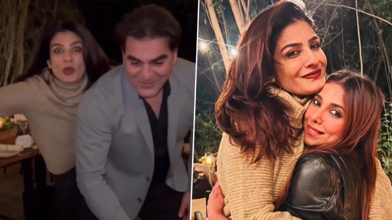 Arbaaz Khan-Sshura Khan Wedding: Raveena Tandon Shares Special Reel As She Wishes ‘Mubarak’ to the New Bride-Groom (Watch Video)