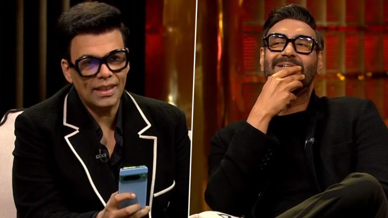 Koffee With Karan Season 8: Ajay Devgn Shares His Thoughts on Nepotism, Says 'Struggle Is the Same for Everyone'