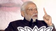 ‘Efforts Were Made to Divide Country Based on Castes’: PM Narendra Modi Addresses Workers and Supports at BJP Headquarters in Delhi (Watch Video)