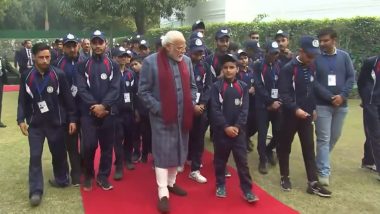 Watan Ko Jano: PM Narendra Modi Interacts With Delegation of 250 Students of Jammu and Kashmir (Watch Video)