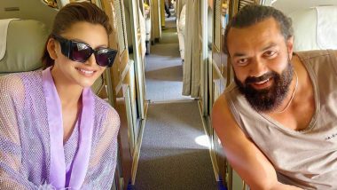 NBK109: Urvashi Rautela Thrilled To Share Screen With Bobby Deol in Upcoming Film, Actress Says ‘Welcome Lord’ (View Pics)