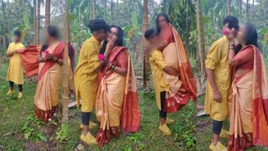 Karnataka: Teacher, Student Engage in Romantic Photoshoot During Study Tour in Chikkaballapur District; Pics Go Viral