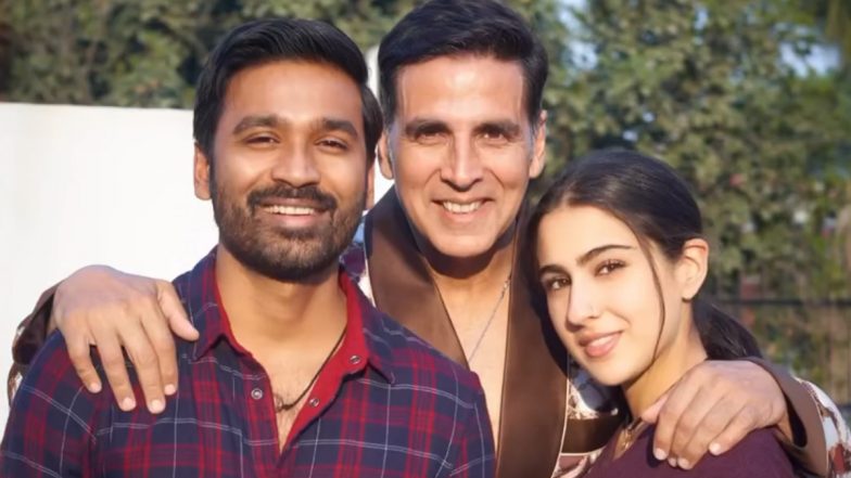 2 Years of Atrangi Re: Sara Ali Khan Shares Unseen BTS Glimpses With Akshay Kumar and Dhanush To Celebrate the Occasion!