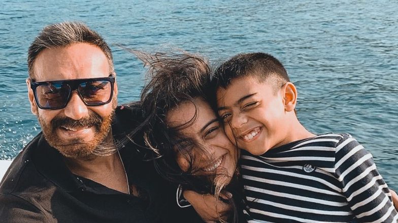 Ajay Devgn Extends New Year Wishes to Everyone by Sharing Special Flashback Pictures With Family in Latest Instagram Post (View Pics)