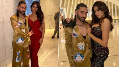 Orry at The Archies Premiere! Orhan Awatramani Stylishly Poses With Suhana Khan, Katrina Kaif, Janhvi Kapoor and Others at Star-Studded Event (See Pics)
