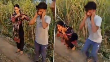 UP Moral Policing: Couple Made to Do Sit-Up in Bijnor, Two Arrested After Video Goes Viral