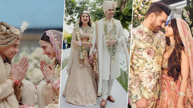 Year Ender 2023: From Sidharth Malhotra-Kiara Advani, Parineeti Chopra-Raghav Chadha to Arbaaz Khan-Sshura Khan – All Celebs Who Got Married This Year!
