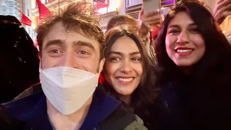 Mrunal Thakur Shares Her Memorable NYC Encounter With Harry Potter Star Daniel Radcliffe Amid Hi Nanna Success (View Pics)