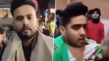 Elvish Yadav Pushes Reporter on Camera in Jammu & Kashmir, Escorted From Scene After Ensuing Chaos (Watch Video)