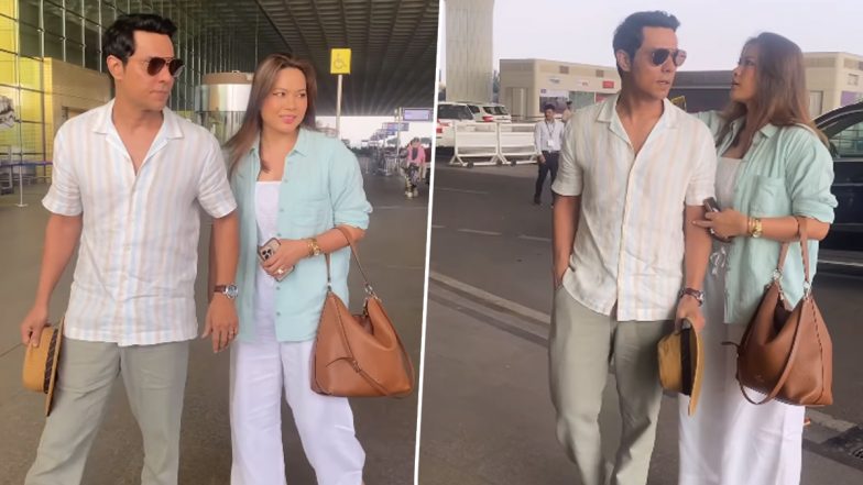 Randeep Hooda and Lin Laishram Jet Off for Their First New Year Celebration Post Marriage (Watch Video)