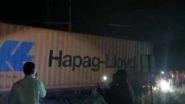 Goods Train Derailment in Maharashtra: Seven Wagons of Freight Train Derail Near Kasara; Many Trains From Mumbai Diverted (Watch Video)