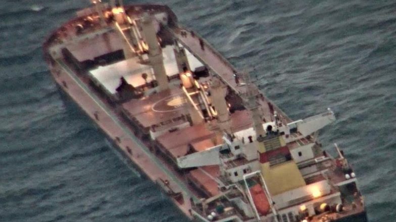 Indian Navy Marine Commandos Carrying Out Major Operation To Rescue Crew of Merchant Vessel MV Ruen From Pirates, Says Navy Officials