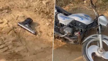 Punjab: Police Arrest Three Miscreants Following Cross-Firing During Vehicle Check in Moga (Watch Videos)