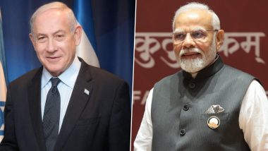 Israel PM Benjamin Netanyahu Dials PM Narendra Modi to Update Him on Recent Developments in Ongoing Israel-Hamas Conflict