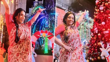 Christmas 2023: Anupama Aka Rupali Ganguly Spreads Joy With Her Radiant Smile As She Poses Alongside Xmas Tree (View Pics)