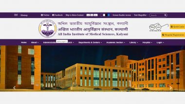 AIIMS Kalyani Recruitment 2023: Vacancies Notified for 73 Senior Resident Posts, Know How To Apply at aiimskalyani.edu.in