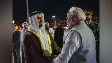 World News | PM Modi Arrives in UAE to Attend COP28 Summit