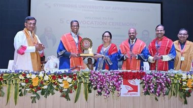 Business News | Symbiosis University of Applied Sciences Concludes the 5th Convocation Ceremony