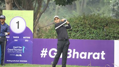 Sports News | Local Lad Sunhit Bishnoi Holds Clubhouse Lead on Day Two