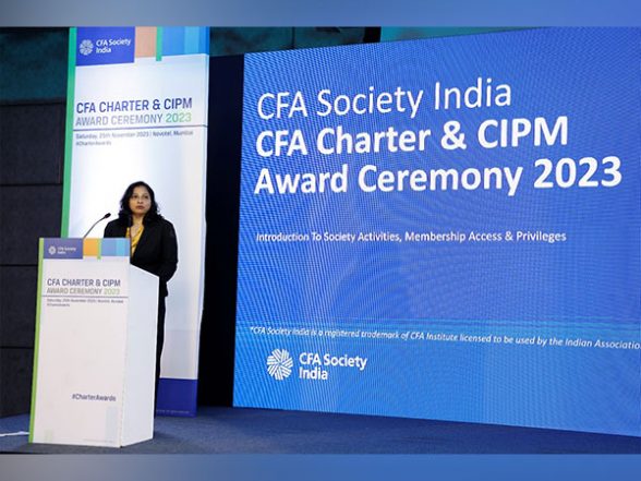 Business News | 400 New CFA Charterholders To Be Felicitated - Vimarsana News