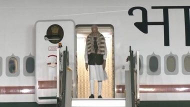 PM Narendra Modi Arrives in Delhi After Attending COP28 Summit in Dubai (Watch Video)