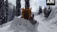 India News | J-K: Fresh Spell of Snow Blankets Doda District; Snow Clearance Ops Begins