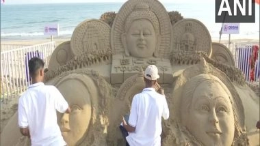 India News | Odisha: 13th Edition of International Sand Art Festival Begins in Puri