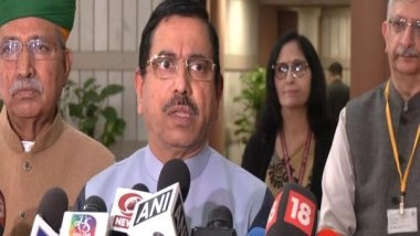 India News | Govt Ready for Structured Debate; Speaker Will Decide on Ethics Panel Report on Mahua Moitra, Says Pralhad Joshi After All-party Meeting