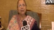 India News | Chances of BJP Forming Government in Madhya Pradesh Are High: Former Lok Sabha Speaker Sumitra Mahajan