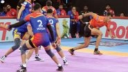 Sports News | Pro Kabaddi League: U Mumba Beat Powerhouses UP Yoddhas 34-31 in Thrilling Campaign Opener