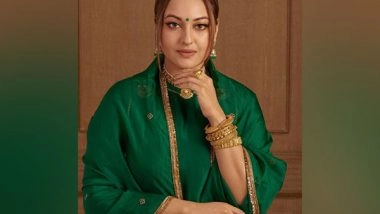 Entertainment News | Sonakshi Sinha Feels Like Queen in Gajra and Green Dress, Fans Tease Her About Zaheer