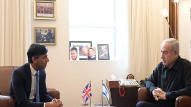 World News | UK to Start Gaza Surveillance Flights to Locate Captives Held by Hamas