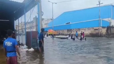 India News | Traffic Jams, Roads Inundated; Heavy Downpour in Chennai Causes Disruption to Normal Life