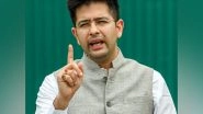 India News | Privileges Committee Meeting of RS to Be Held in Parliament over Raghav Chadha's Suspension