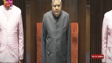 India News | Rajya Sabha Chairman Reconstitutes 8-member Panel of Vice-chairpersons with 50 Per Cent Women MPs