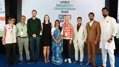 Business News | Mind-Boggling Feats: Memory Athletes Stun Global Audience at IAM World Memory Championship 2023