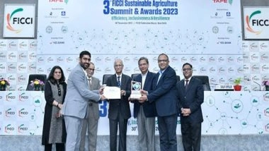 Business News | FICCI Recognizes Syngenta Foundation India Once Again for 'Sustainable Farmer Income Enhancement'