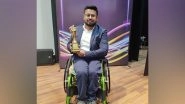 Business News | Captain Somjeet Singh Gaur Inspires at International Disability Day - He Sets Course for Wheelchair Cricket Evolution