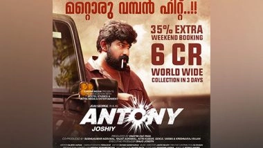 Business News | Antony Strikes Gold with Positive Reviews and Stellar Weekend Box Office